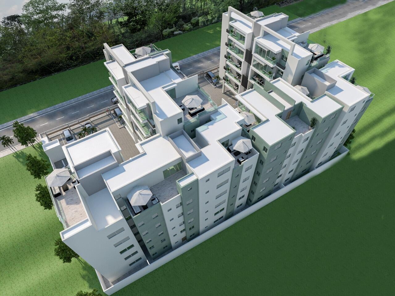 apartamentos - Hermoso pent-house constan de Tres Habitaciones
