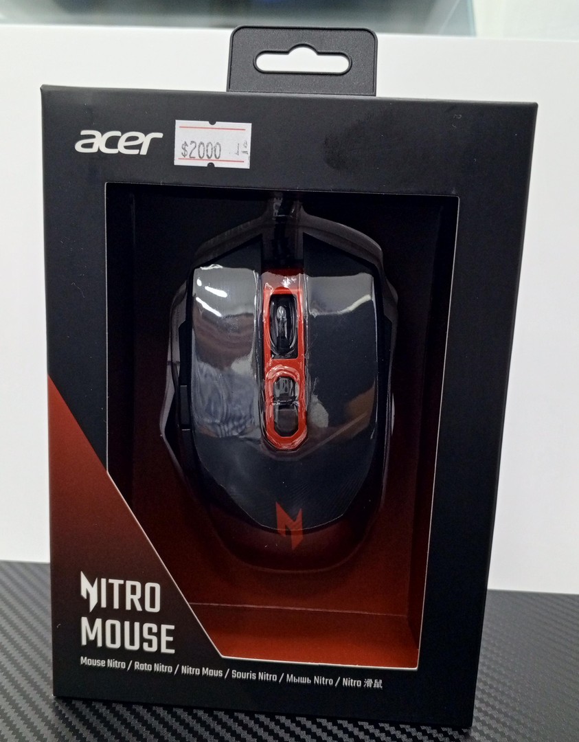 computadoras y laptops - Mouse Acer Nitro Gaming Mouse II
