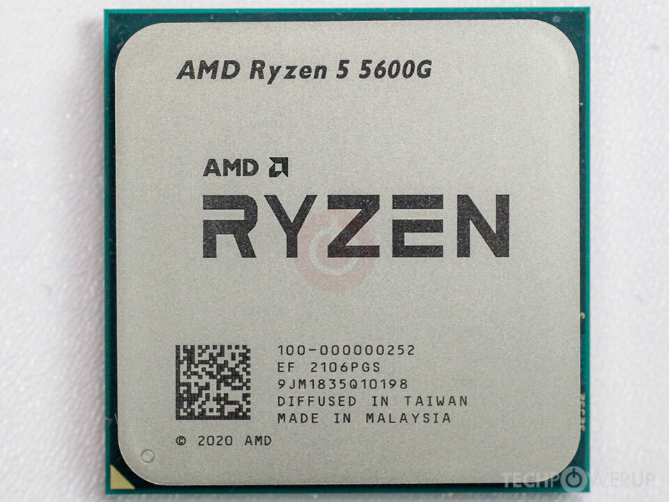 computadoras y laptops - Procesador Ryzen 5600G 4