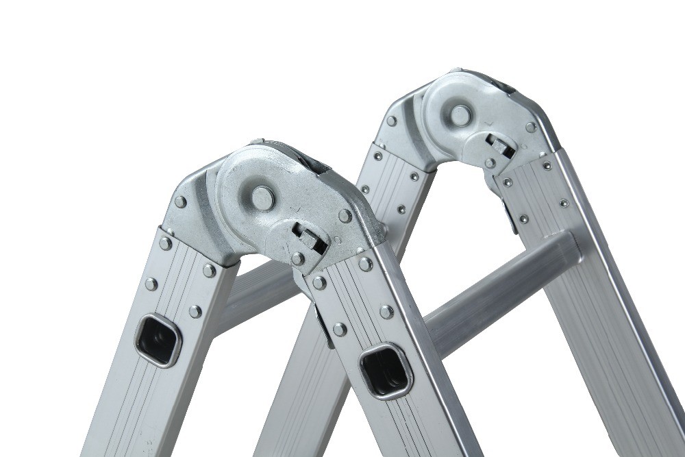 herramientas, jardines y exterior - Escalera de Aluminio Multiusos 12.5 Pies Calidad Garantizada Multifuncional 2
