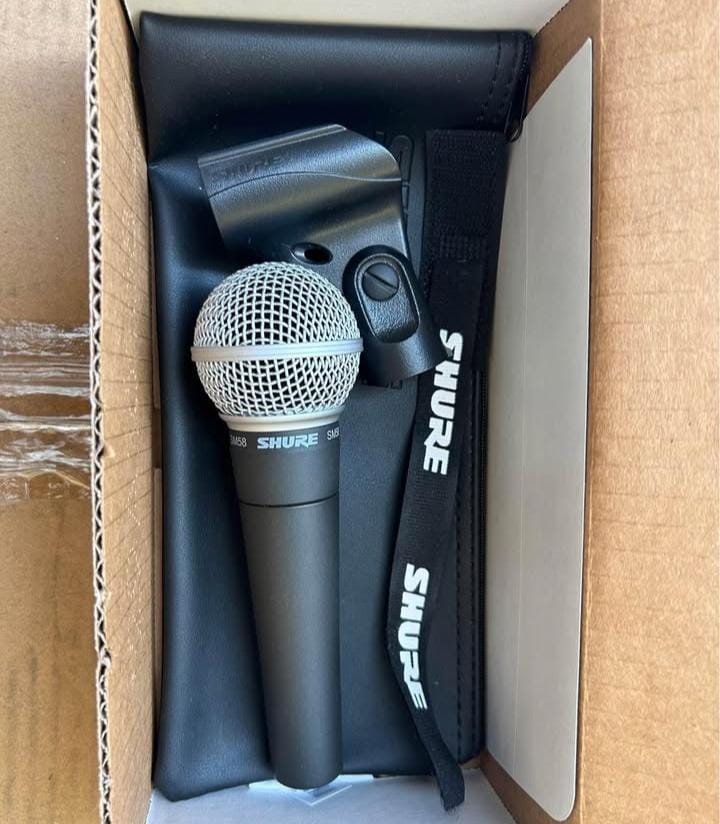 otros electronicos - Micrófonos Shure SM58 nuevos🔥 Contamos concualquiermicrófonoShure paravoz





 3