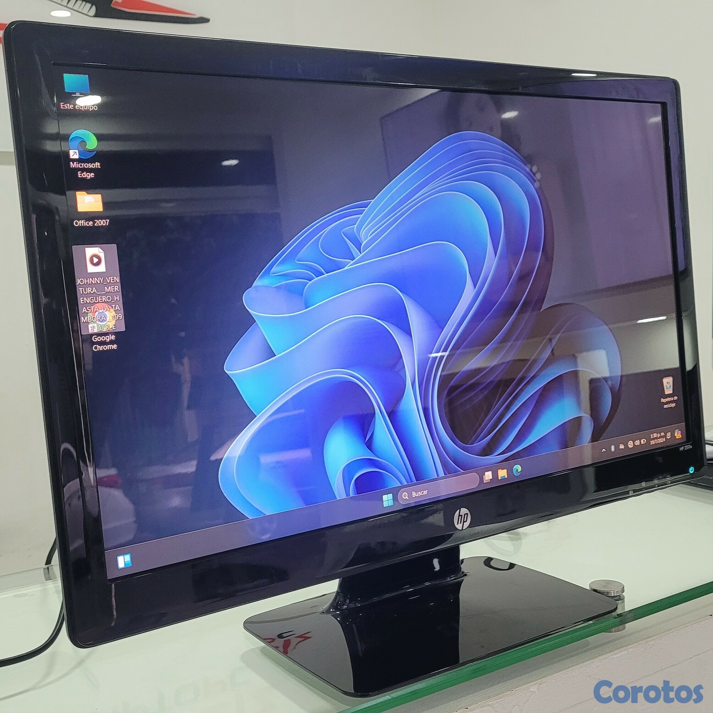 computadoras y laptops - Monitor hp 25 Pulg 1080p hdmi full 1