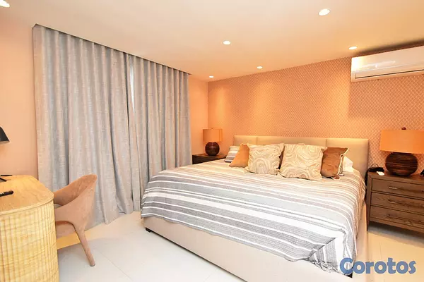 apartamentos - Apartamento  Alquiler Totalmente Amueblado Piatini 3