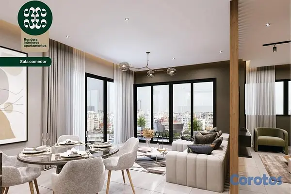 apartamentos - 🌇 Apartamentos en venta en Ensanche Naco 8