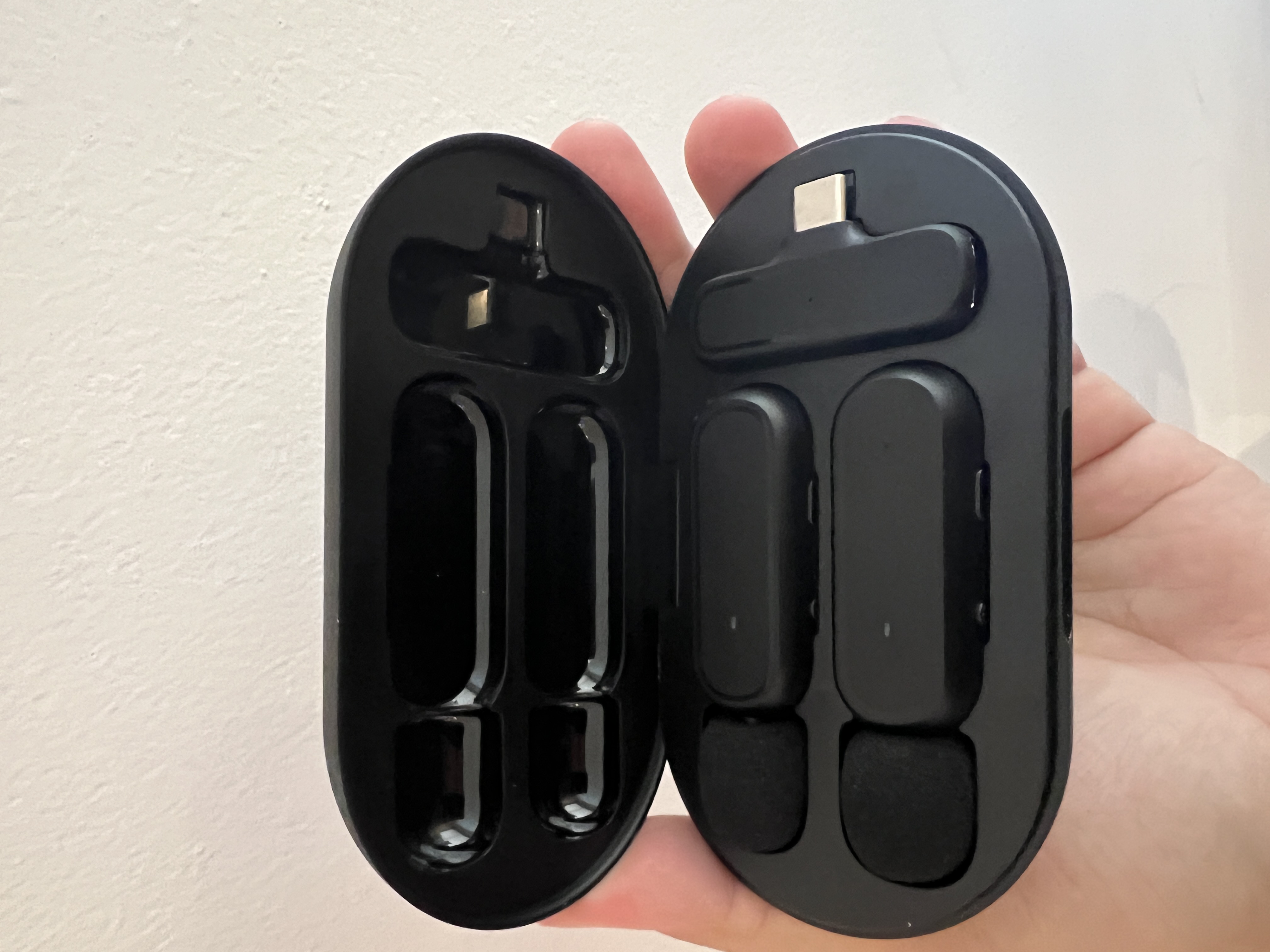 camaras y audio - 🎤 Micrófono de Solapa Inalámbrico 2 en 1  2