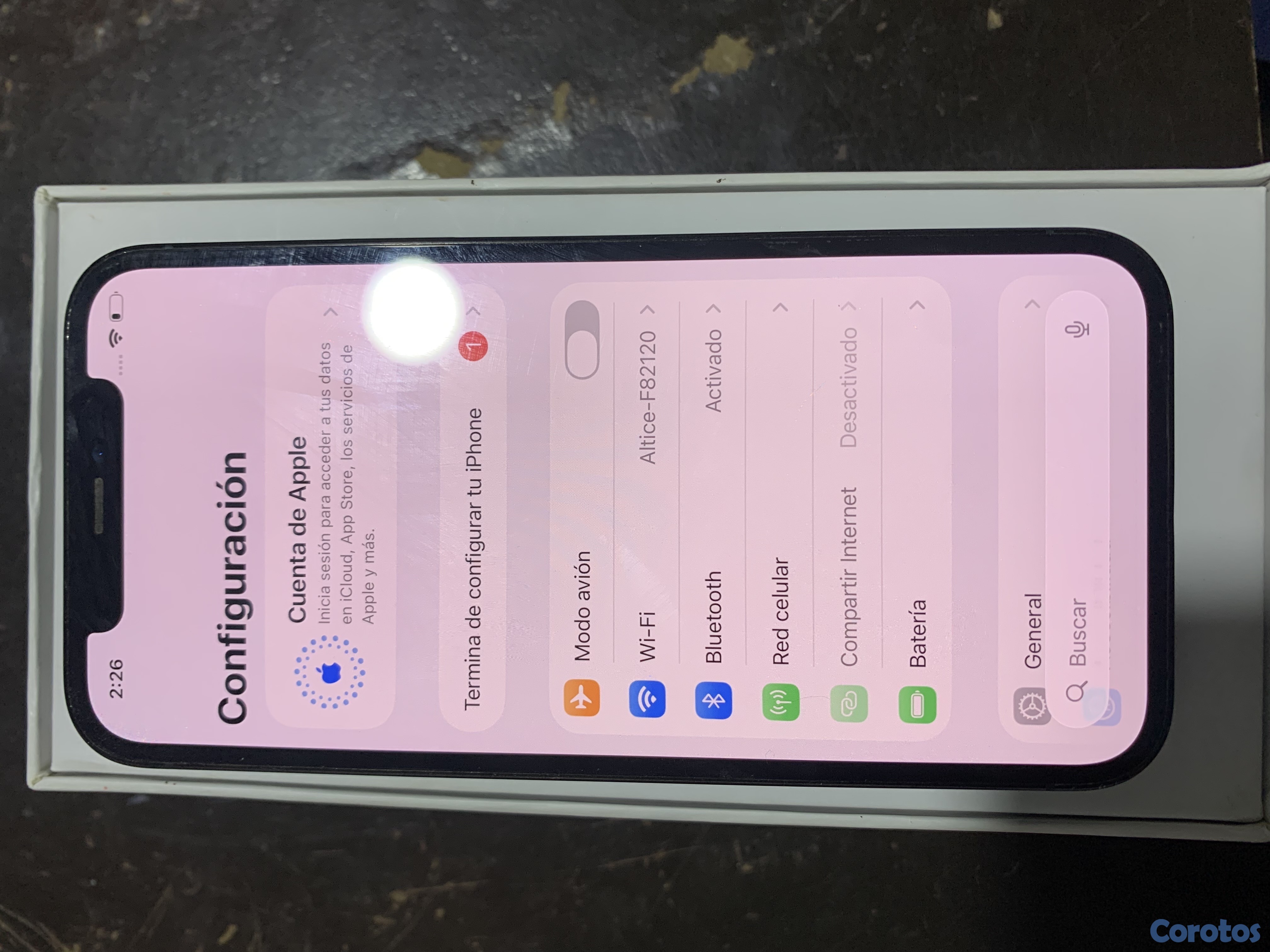 celulares y tabletas - iPhone 12 Pro bypass, todo clean nada cambiado solo que es bypass no coje chip  8