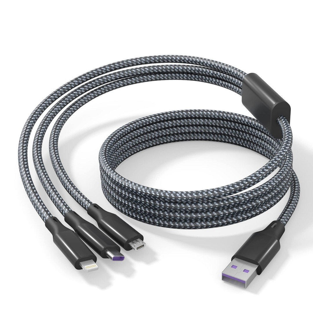 accesorios para electronica - CABLE ADAPTADOR 3 EN 1 USB A TIPO C, IPHONE Y V8 SJX-28 1