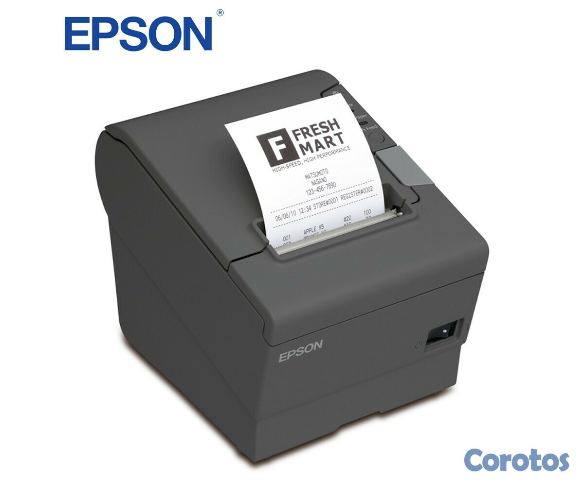 impresoras y scanners - IMPRESORA EPSON PUNTO DE VENTA,TM-T88V, TERMICA, USB+PARALELO, DE RECIBO 