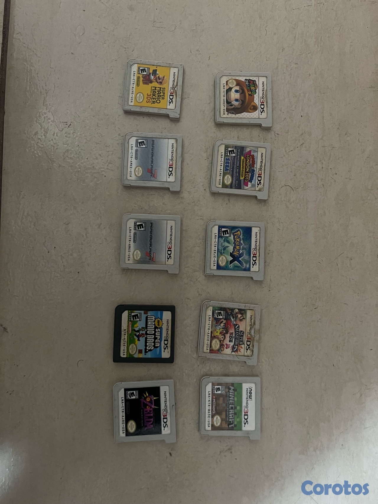 consolas y videojuegos - vendo juegos de 3ds y ds  3