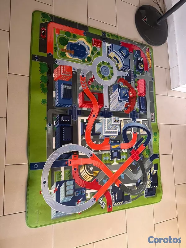 decoración y accesorios - ALFOMBRA PARA NIÑOS DE HOT WHEELS 2
