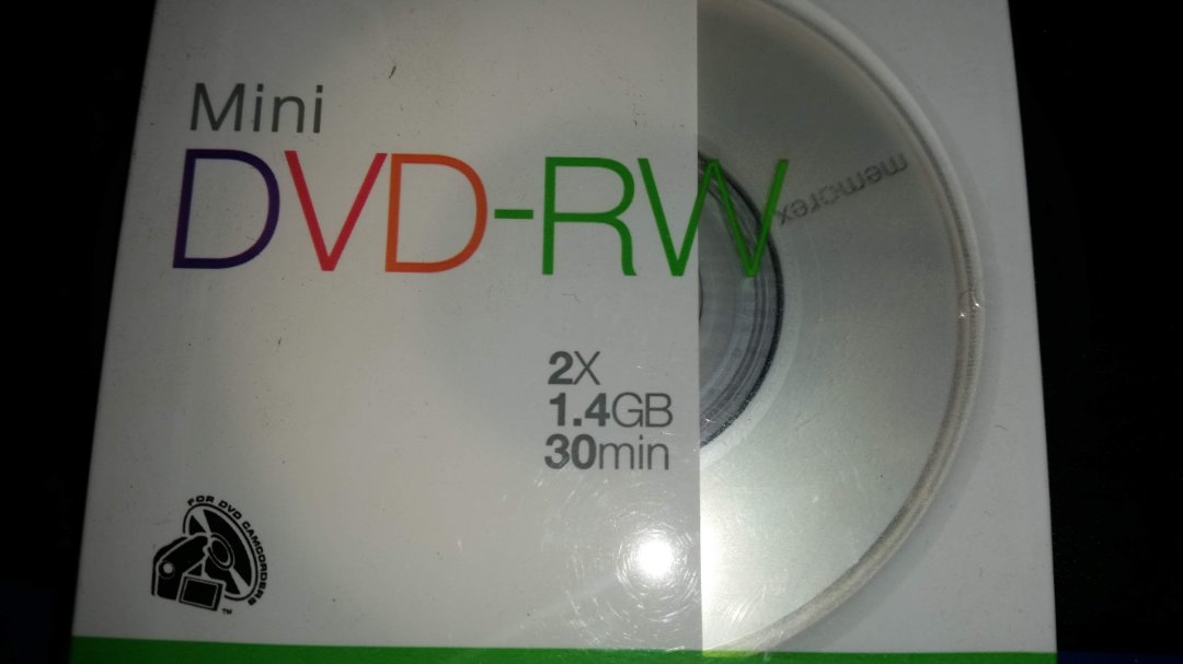 camaras y audio - Mini DVD -R para video cámara