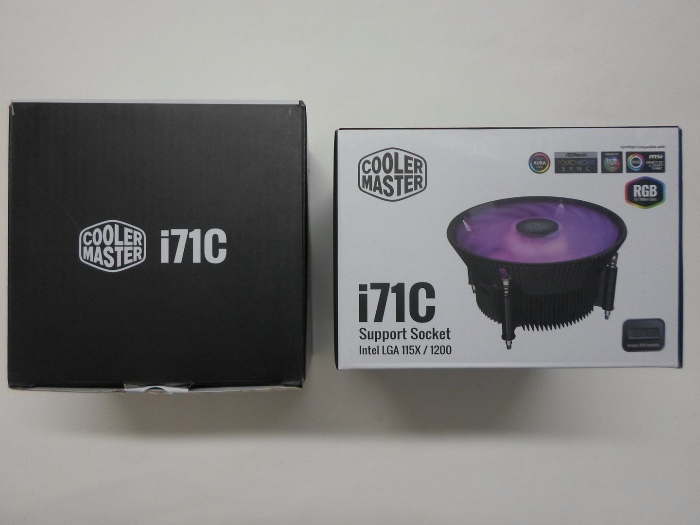 otros electronicos - Fan Cooler Master i71C RGB for Socket 1156/1155/1151/1150/1200 7