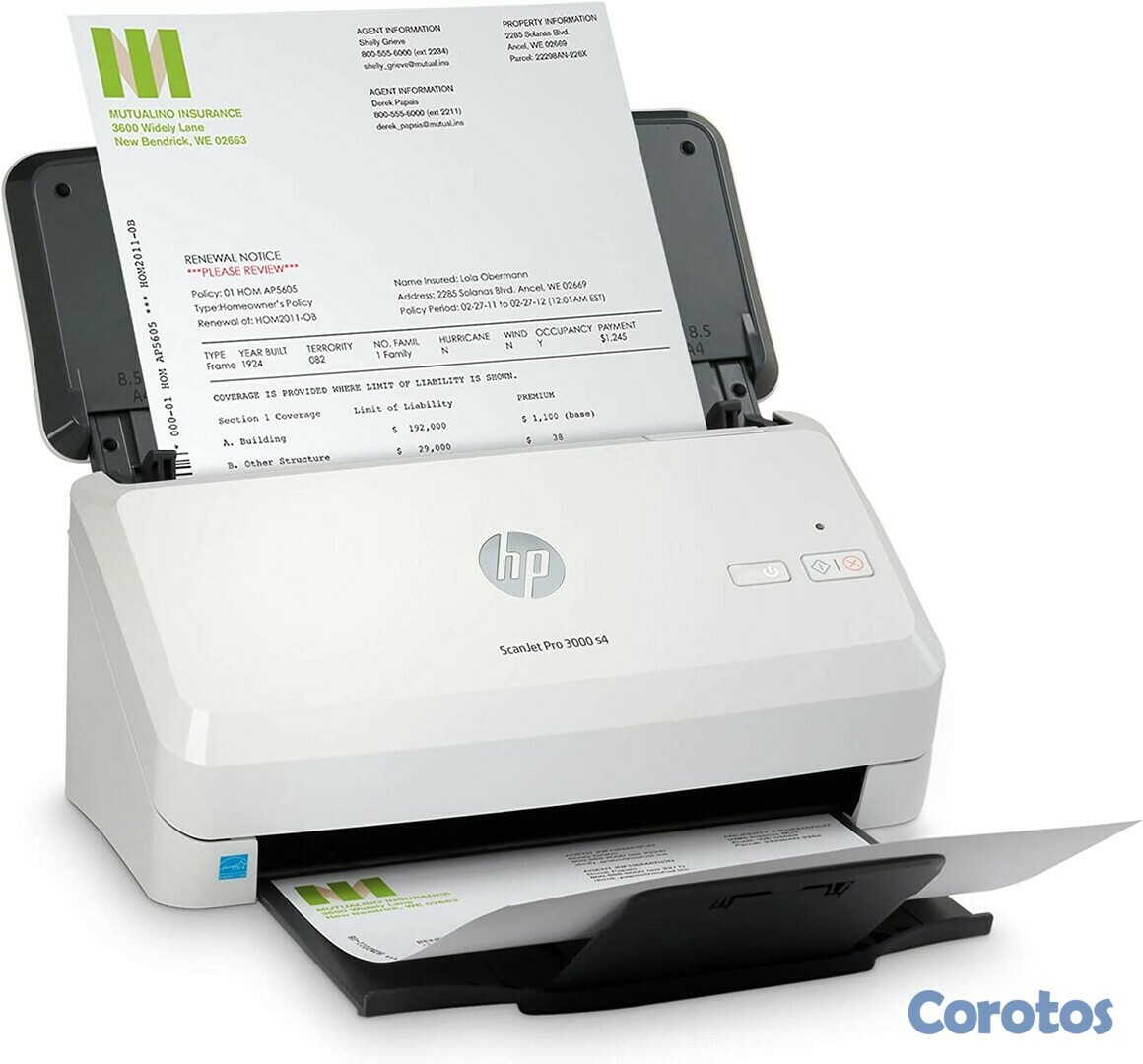 impresoras y scanners - SCANNER HP SCANJET PROFESSIONAL 3000 S4 - DOCUMENT SCANNER - 8.5 IN X 34 IN  1
