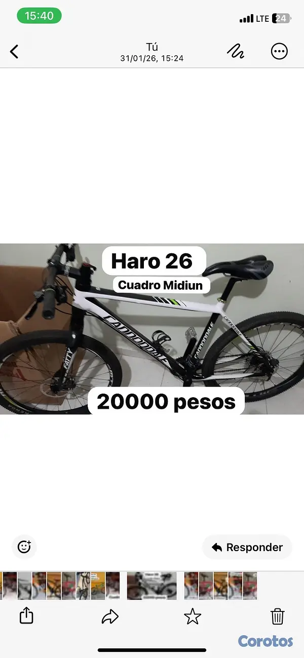 bicicletas y accesorios - Haro 26  Midiun  8