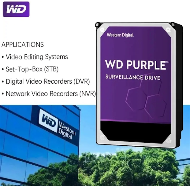 camaras y audio - PURPURA De 8TB  2