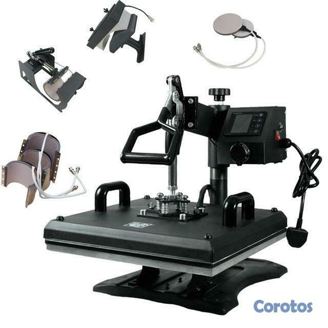 otros electronicos - Combo Maquina de sublimación 8 en 1 4