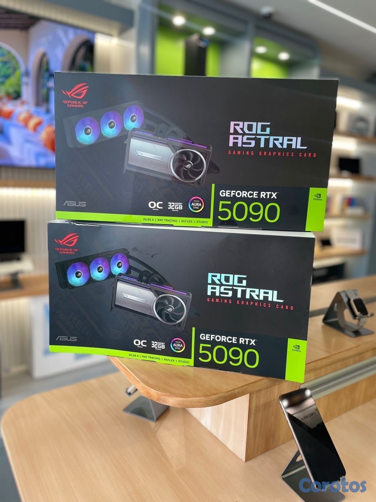 consolas y videojuegos - TARJETA GRAFICA GAMER ROG ASTRAL/ GEFORCE RTX 5090 32gb