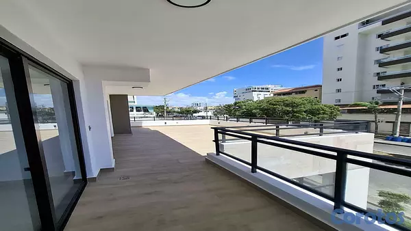 apartamentos - Alquiler apartamento 91 m2 con línea blanca - Sector Renacimiento, D.N. 3