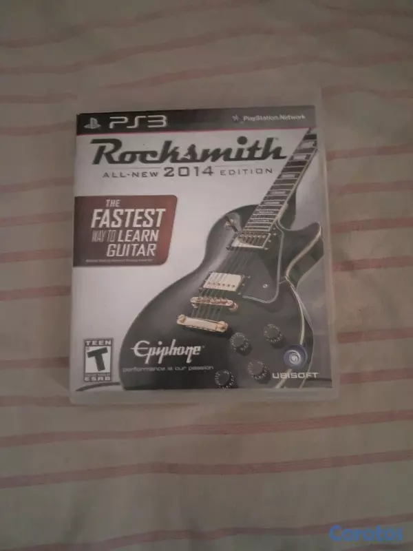 consolas y videojuegos - Rocksmith  2014 Edition PS3 con Cable Real Tone Original 2