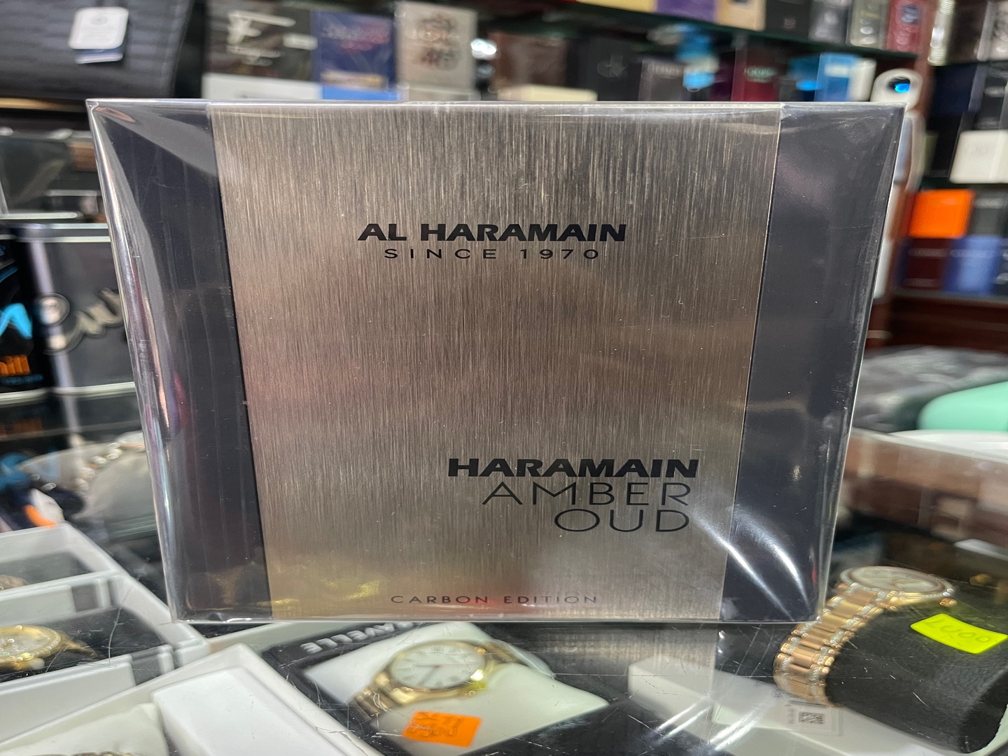 salud y belleza - Perfume Al Haramain Amber Oud “Carbon Edition” 60mL - AL POR MAYOR Y AL DETALLE
