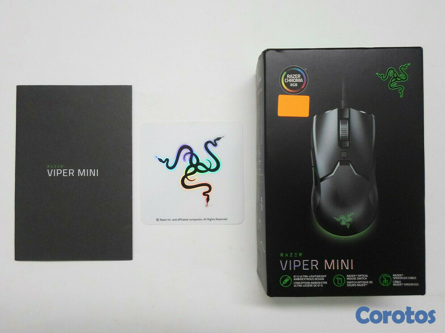 accesorios para electronica - Mouse Razer Viper Mini Gaming 8500 DPI 6 Buttons RGB 5