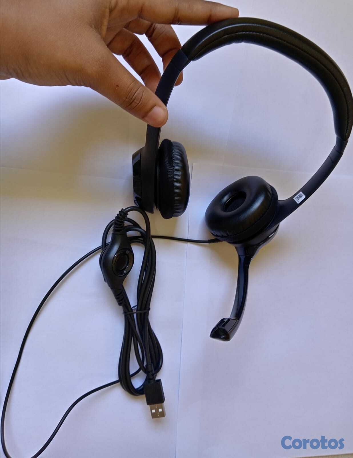 camaras y audio - Headset Logitech H390 4