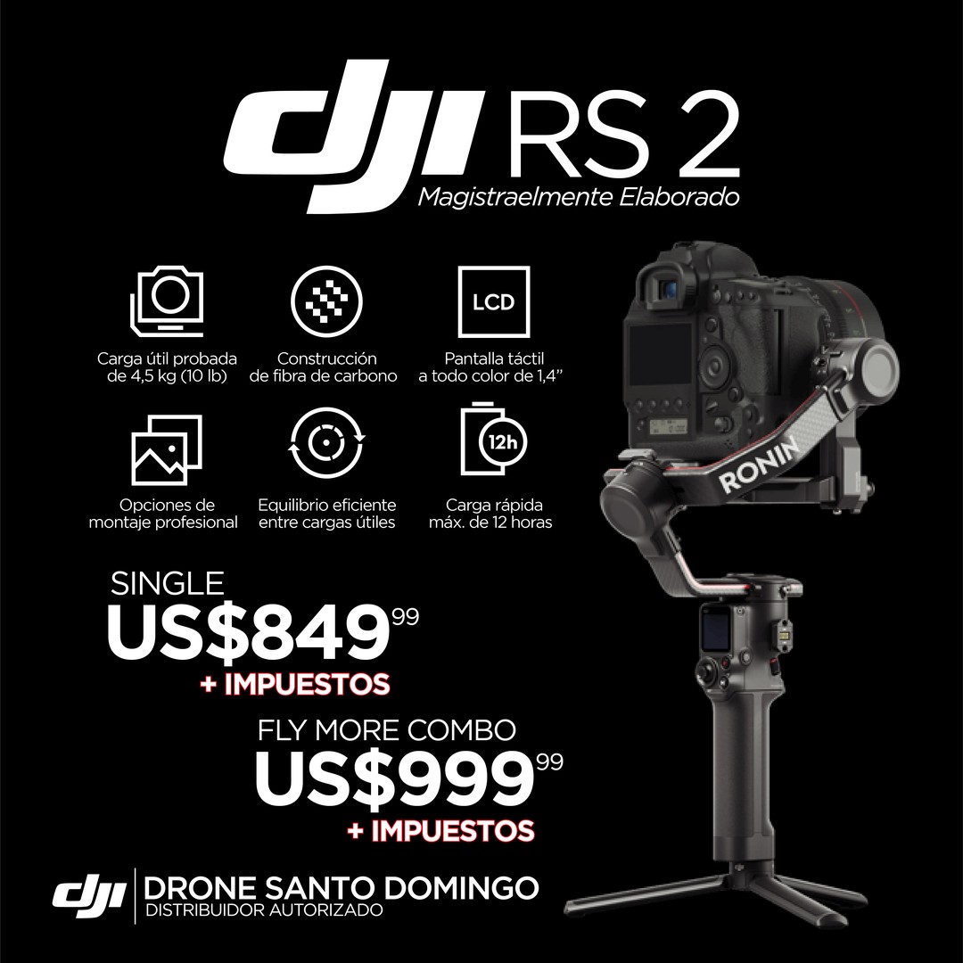 camaras y audio - 🎥DJI RONIN S2 (DJI RS 2)🎥