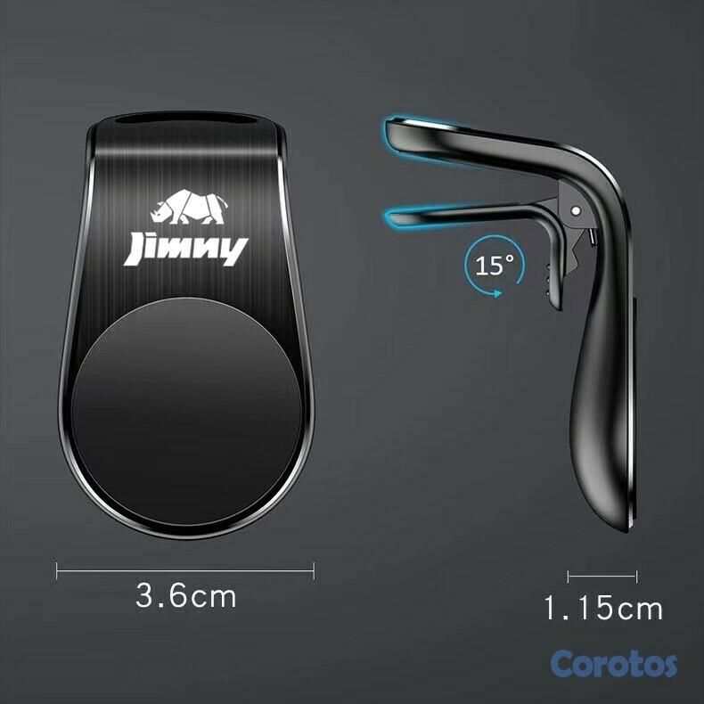 accesorios para electronica - Soporte universal de celular para carro con adhesivo CJ-14 3