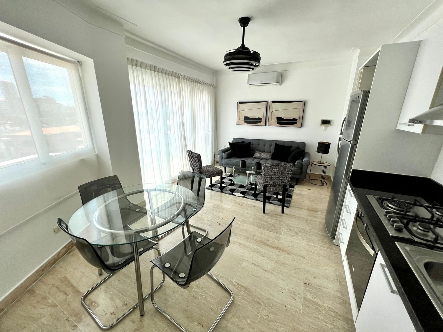 apartamentos - Apartamento amueblado en Naco 