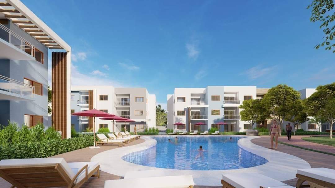 apartamentos - Apartamentos en Proyecto cerrado en Bávaro con acceso a Playa Privada