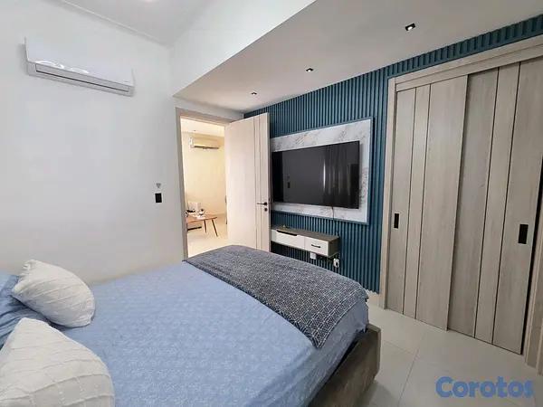 apartamentos - Apartamento en alquiler amueblado, Evaristo Morales! 13