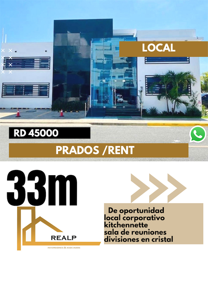 oficinas y locales comerciales - Local corporativo en los Prados