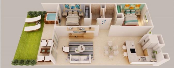 apartamentos - Cana Rock Star: Apartamentos de lujo en Punta Cana 4