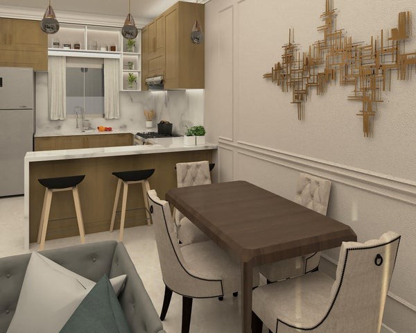 apartamentos - Proyecto en venta Punta Cana #24-143 2 dormitorios, 1.5 baños, piscina.
 3