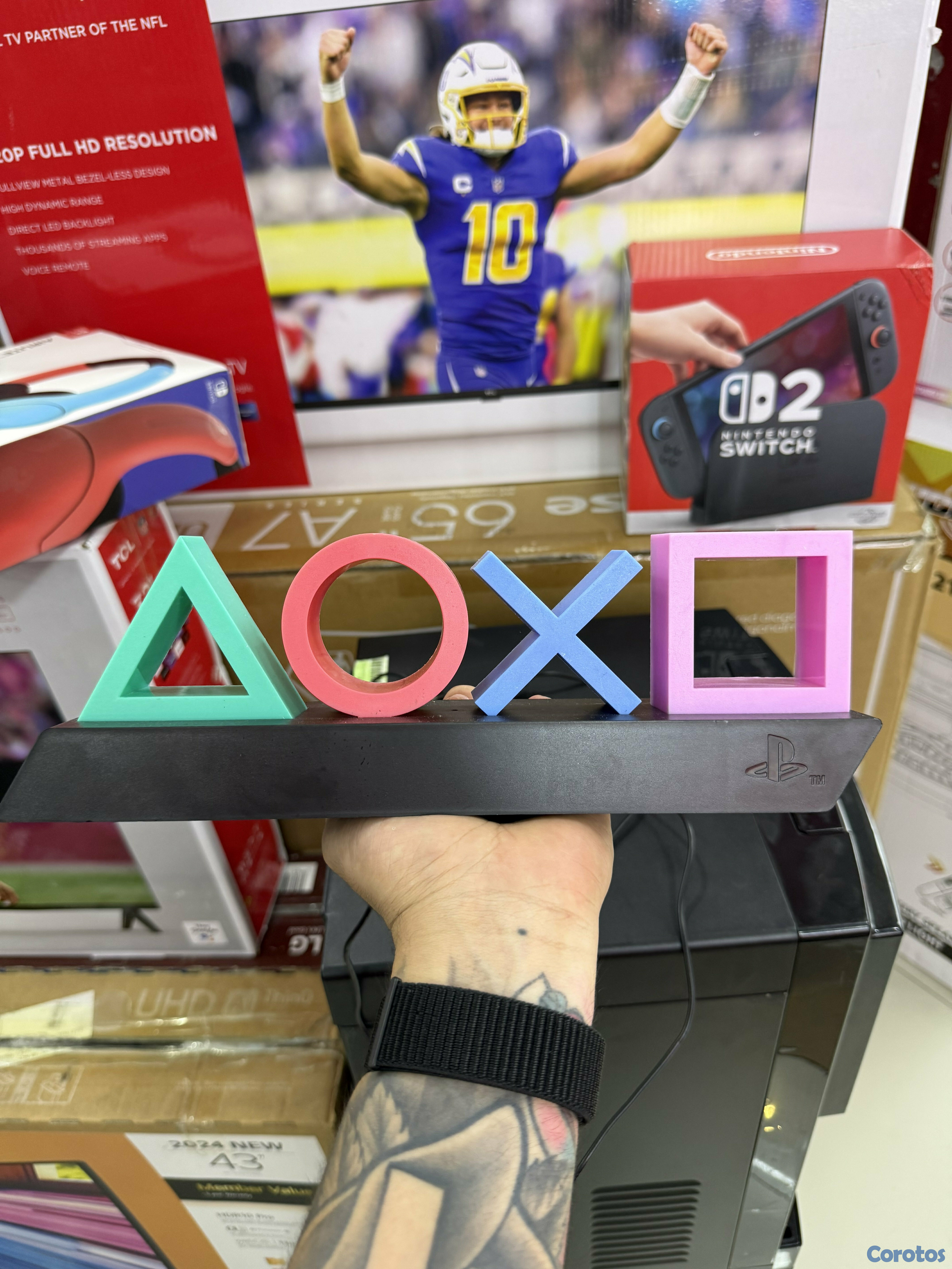 consolas y videojuegos - Figura PlayStation Nueva