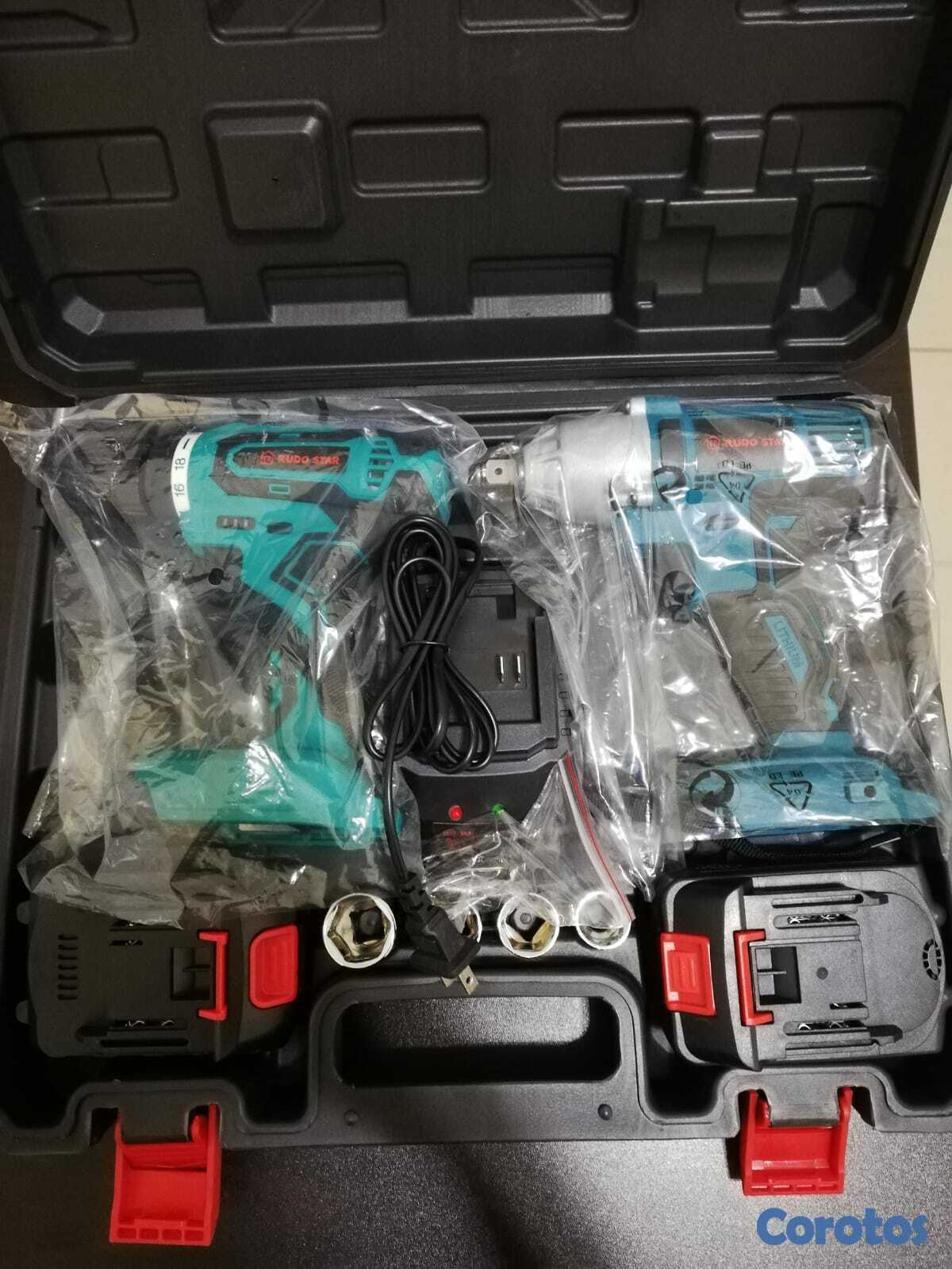 herramientas, jardines y exterior - TALADRO DE 36V + PISTOLA INALAMBRICA HS-P-EDW  3