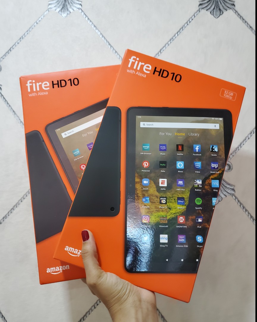 celulares y tabletas - Tablet Amazon fire HD 10 32GB nueva