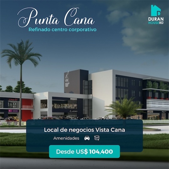 oficinas y locales comerciales - Ventas de locales comerciales en vista cana punta cana República dominicana