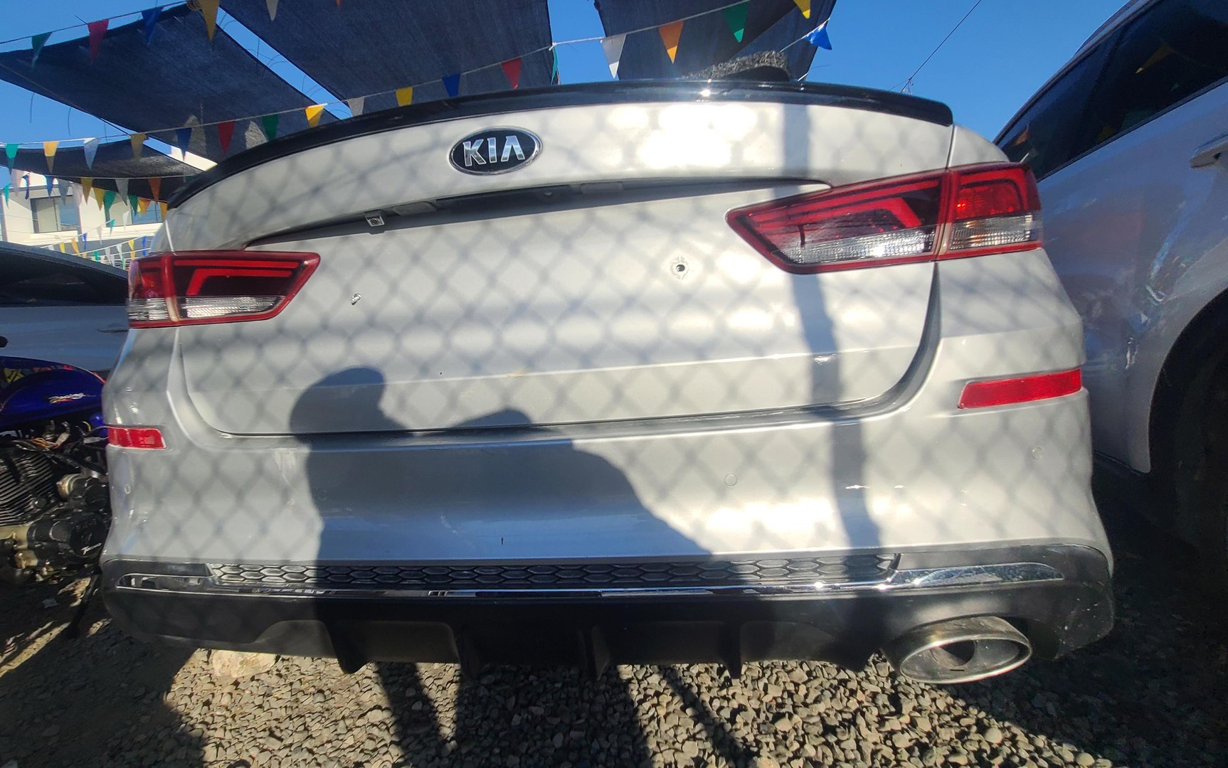carros - KIA K5 2019 GRIS 4