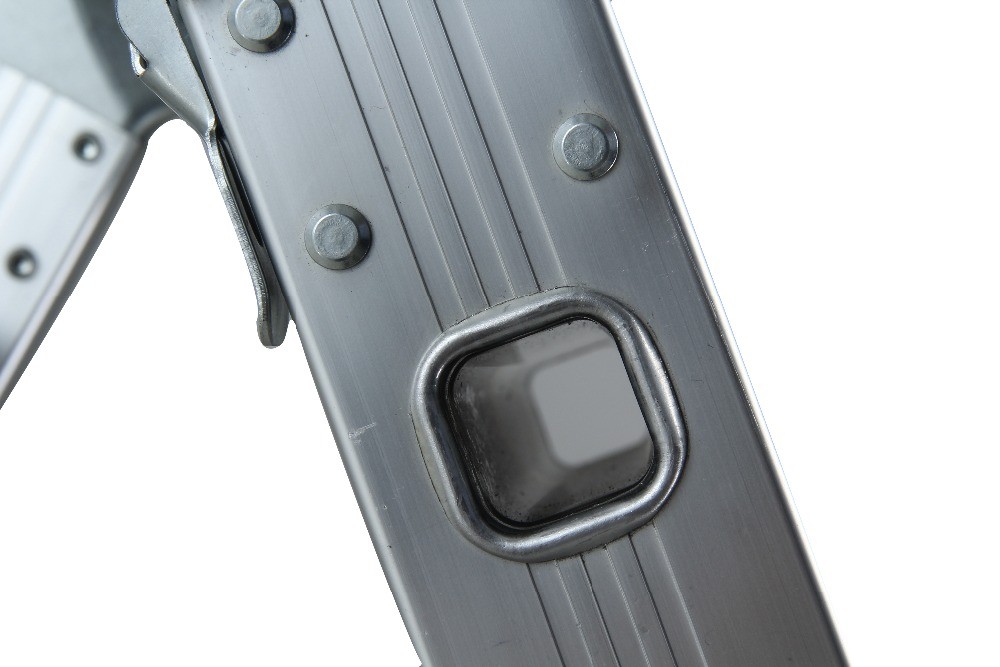 herramientas, jardines y exterior - Escalera de Aluminio Multiusos 12.5 Pies Calidad Garantizada Multifuncional 4