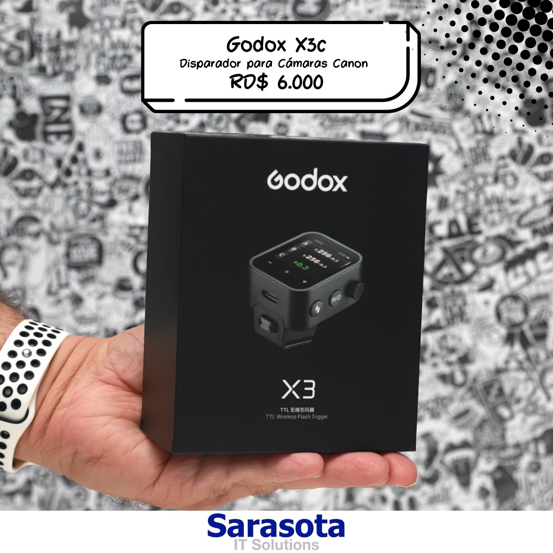camaras y audio - Disparador Godox X3 para Canon Garantía 12 meses