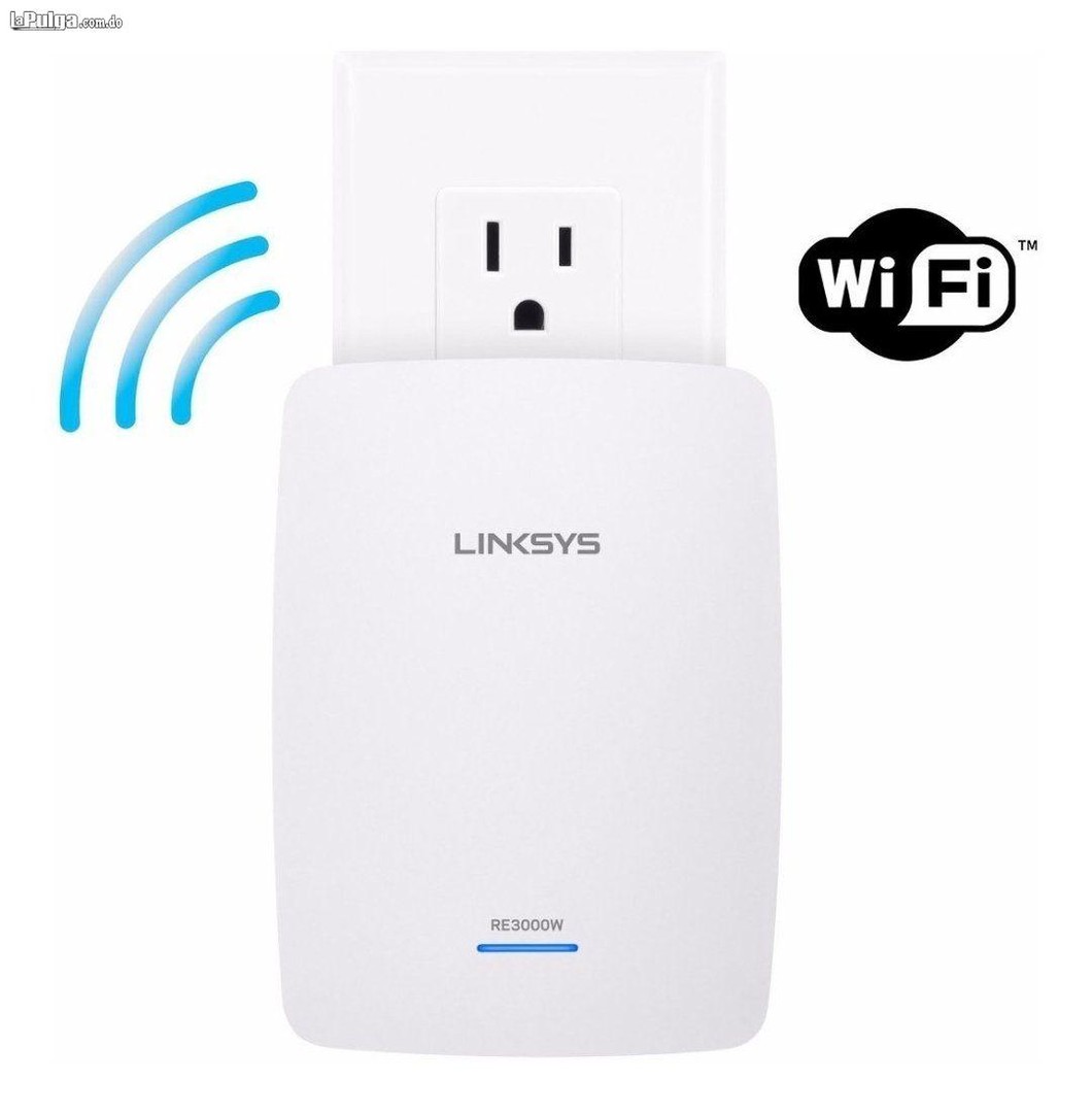 computadoras y laptops - REPETIDOR LINKSYS RE3000W-LA, 2.4GHZ, 300MBPS, 1 PUERTO LAN 0
