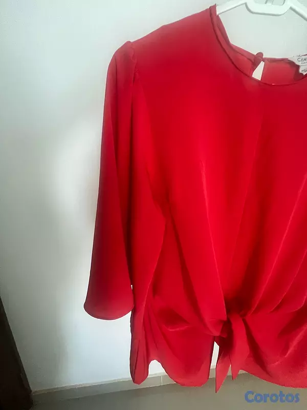 ropa para mujer - Blusa roja de dama 2
