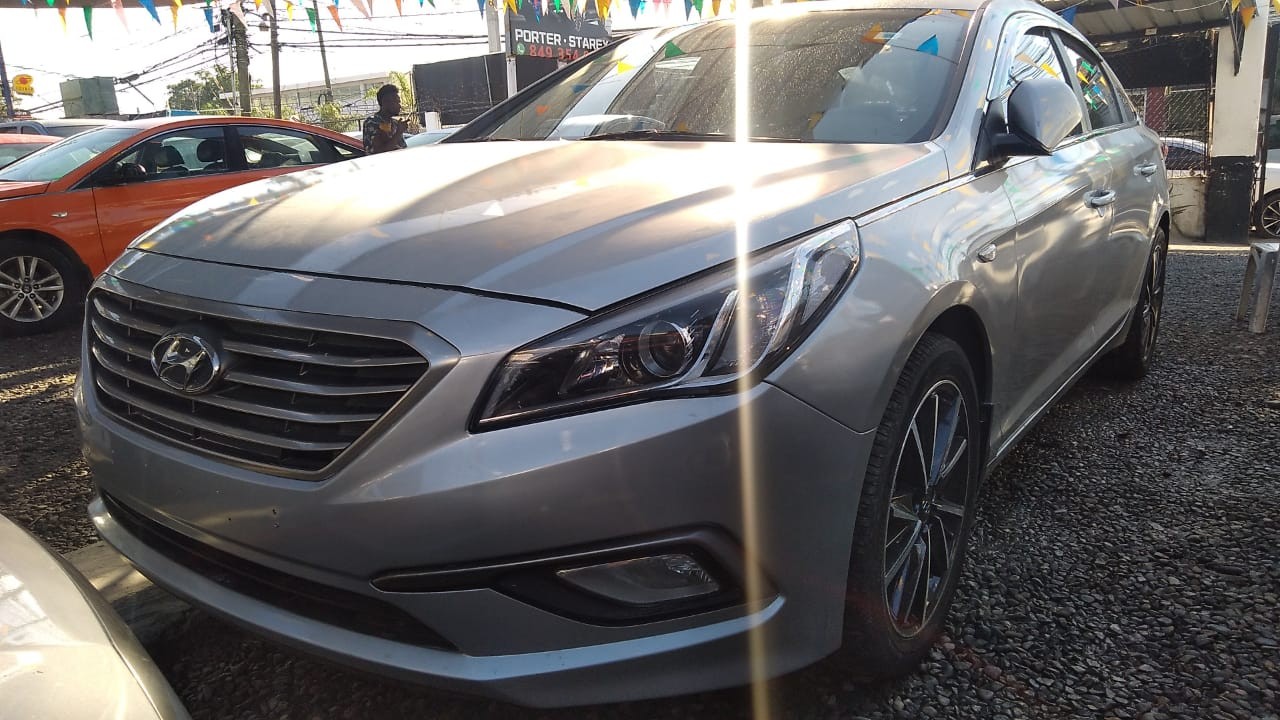 carros - HYUNDAI SONATA LF 2018 GRIS 1