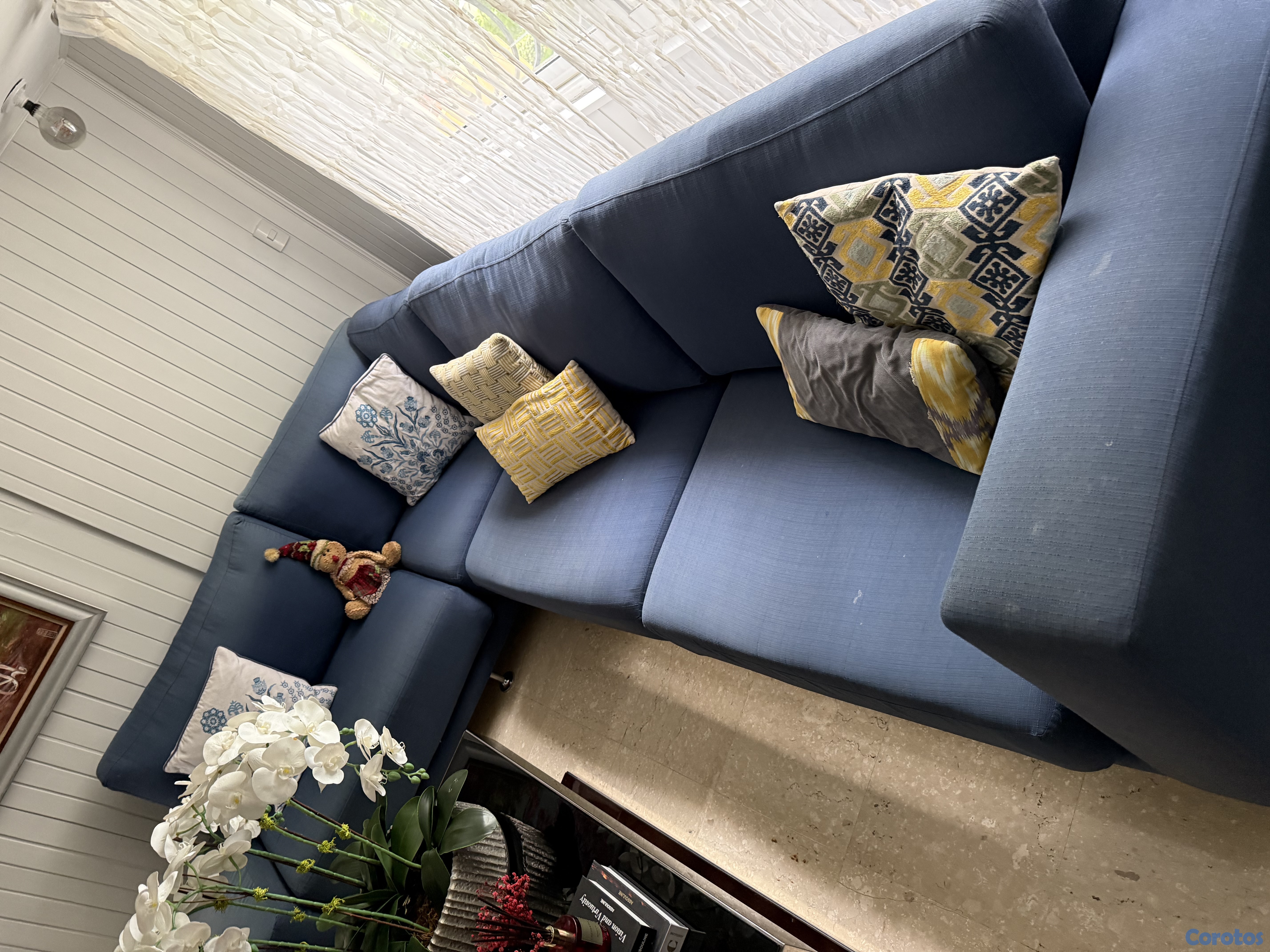 muebles y colchones - Sofa en L 3