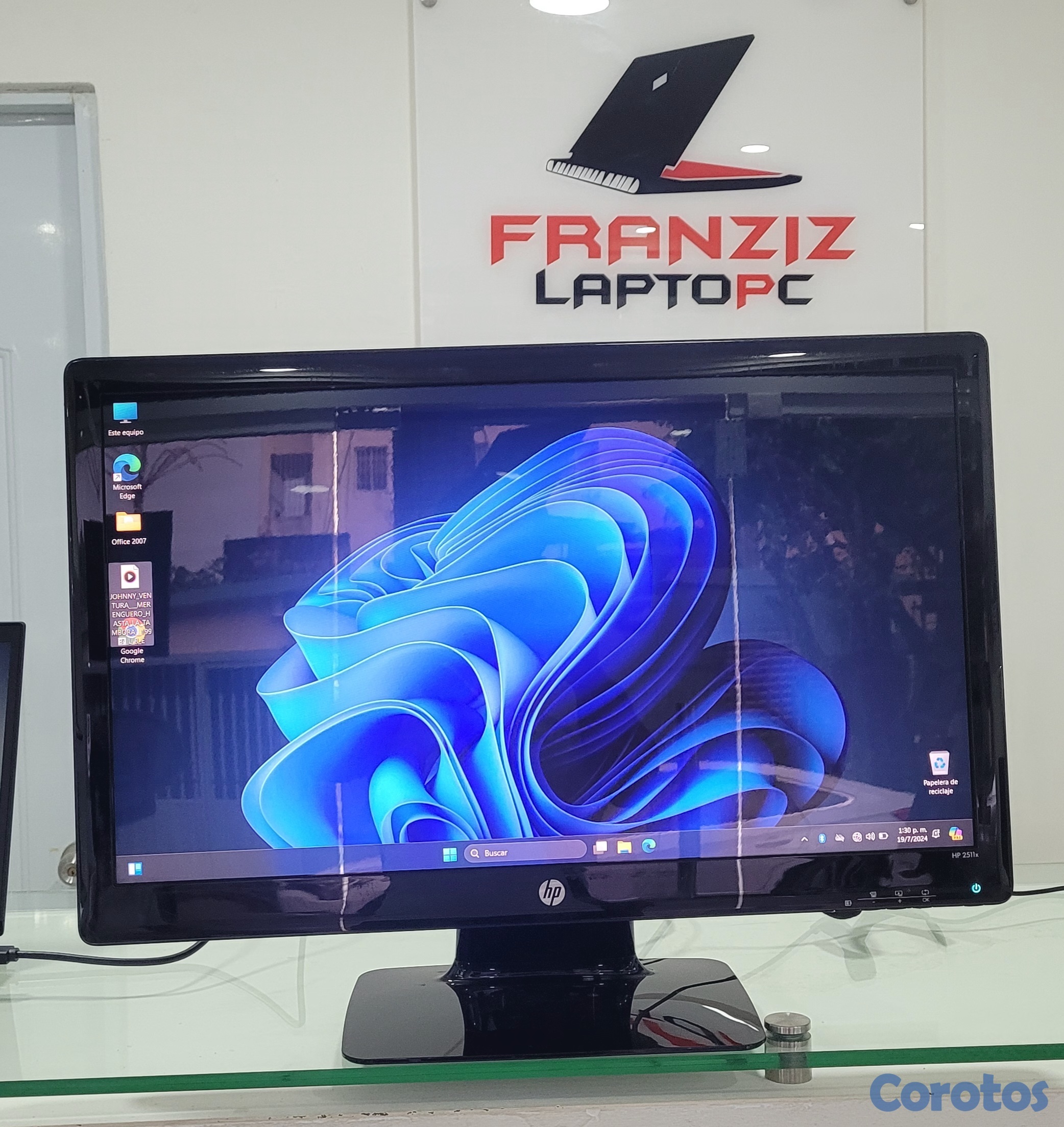 computadoras y laptops - Monitor hp 25 Pulg 1080p hdmi full 2