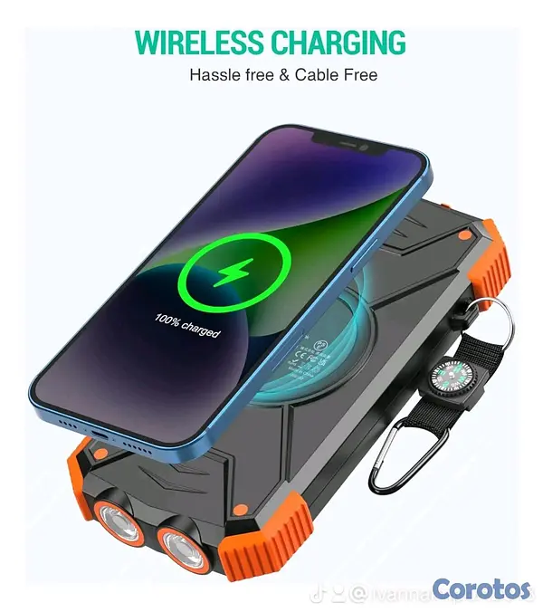 otros electronicos - Cargador Portátil Para Celulares Y Tablets 3