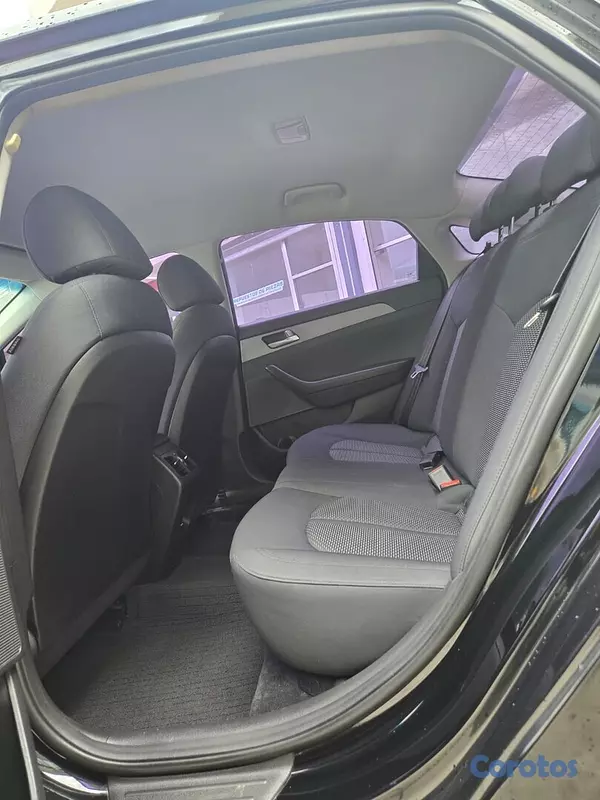 carros - HYUNDAI SONATA NEW RISE 2018 NEGRO GASOLINA 10