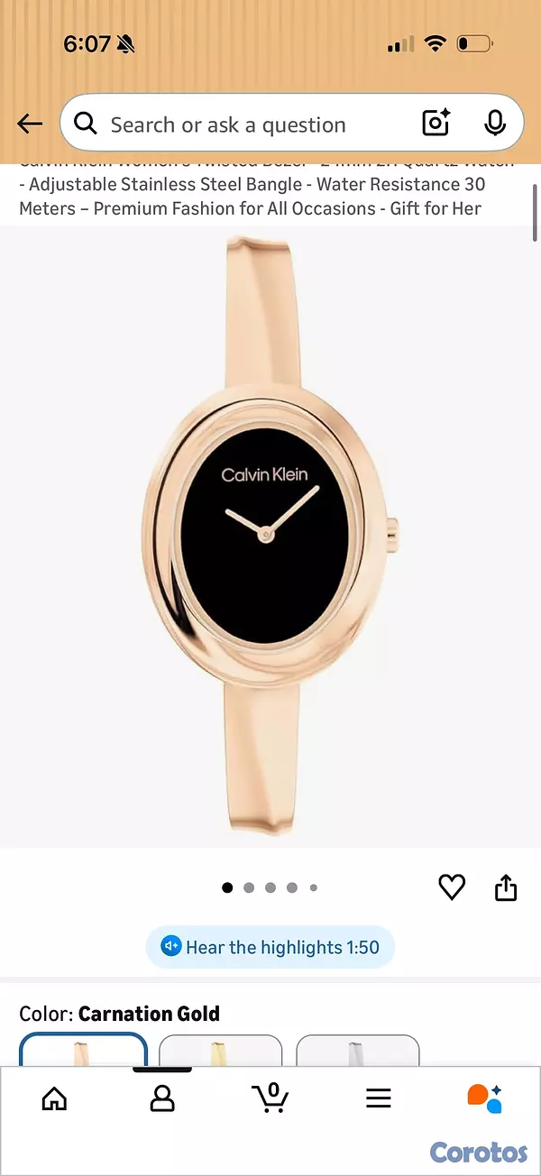 joyas, relojes y accesorios - Reloj de Calvin Klein 4