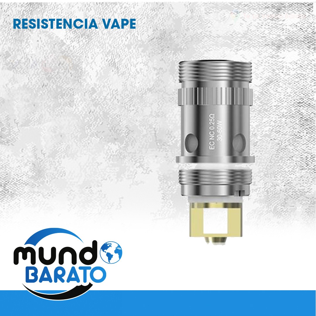 accesorios para electronica - Resistencia Vape Vaper 0.5 Ohms Cabeza De Cerámica